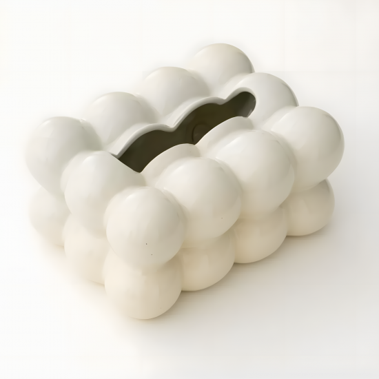 Porcelain Tissue Box
